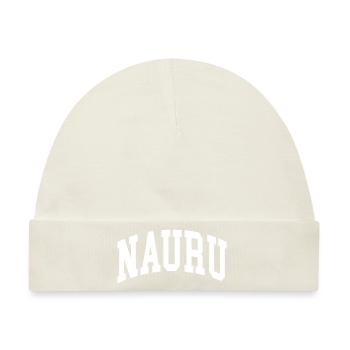Nauru - Baby Premium Organic Mütze - Naturweiß - Vorne