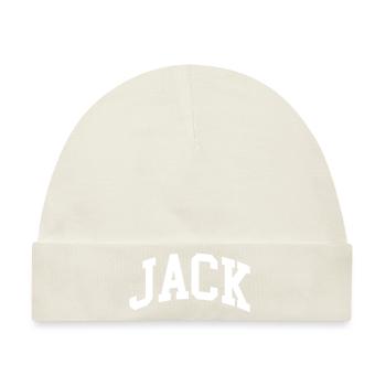 Jack - Baby Premium Organic Mütze - Naturweiß - Vorne
