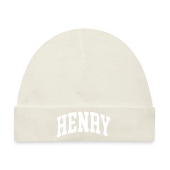 Henry - Baby Premium Organic Mütze - Naturweiß - Vorne
