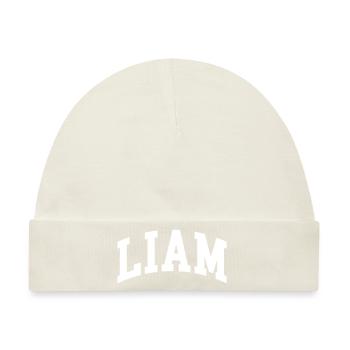 Liam - Baby Premium Organic Mütze - Naturweiß - Vorne