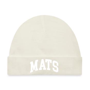 Mats - Baby Premium Organic Mütze - Naturweiß - Vorne