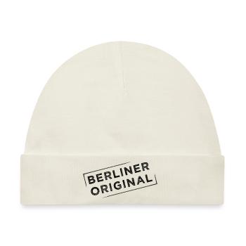 Berliner Original Stempel Berlin - Baby Premium Organic Mütze - Naturweiß - Vorne
