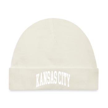 Kansas City - Baby Premium Organic Mütze - Naturweiß - Vorne