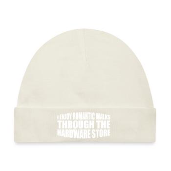 Enjoy Romantic Walks Through The Hardware Store 41 - Baby Premium Organic Mütze - Naturweiß - Vorne