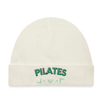 Pilates Verschiedene Positionen - Baby Premium Organic Mütze - Naturweiß - Vorne