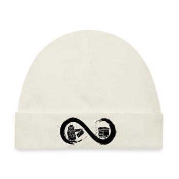 Imker bis ins Unendliche - Baby Premium Organic Mütze - Naturweiß - Vorne