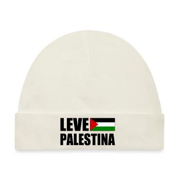 Leve palestina - Baby Premium Organic Mütze - Naturweiß - Vorne