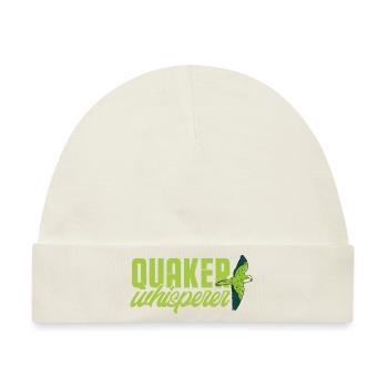 Quaker whisperer Quaker parrot lover - Baby Premium Organic Mütze - Naturweiß - Vorne