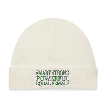 support your local lgbt all people women rights - Baby Premium Organic Mütze - Naturweiß - Vorne