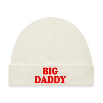 Big daddy - Baby Premium Organic Mütze - Naturweiß - Vorne