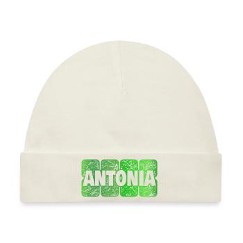 Antonia - Baby Premium Organic Mütze - Naturweiß - Vorne