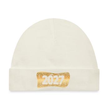 2027 - Baby Premium Organic Mütze - Naturweiß - Vorne
