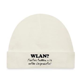 WLAN - Baby Premium Organic Mütze - Naturweiß - Vorne