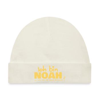 Noah - Baby Premium Organic Mütze - Naturweiß - Vorne