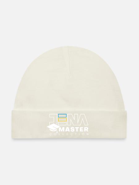 Jena Master Collection - Baby Premium Organic Mütze - Naturweiß
