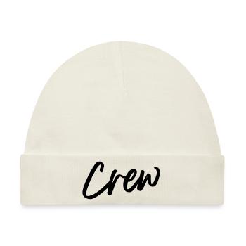 crew - Baby Premium Organic Mütze - Naturweiß - Vorne