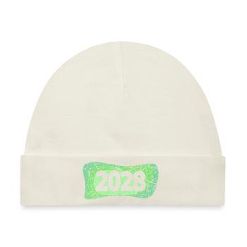 2028 - Baby Premium Organic Mütze - Naturweiß - Vorne