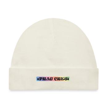 Prag Crew - Baby Premium Organic Mütze - Naturweiß - Vorne