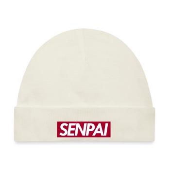 SENPAI - Baby Premium Organic Mütze - Naturweiß - Vorne