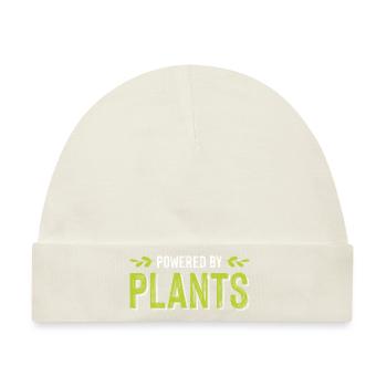 vegan veganer - Baby Premium Organic Mütze - Naturweiß - Vorne