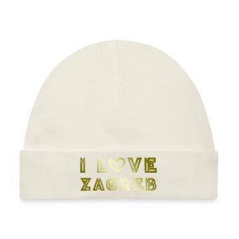 I Love Zagreb - Baby Premium Organic Mütze - Naturweiß - Vorne