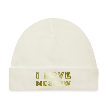 I Love Moskau - Baby Premium Organic Mütze - Naturweiß - Vorne
