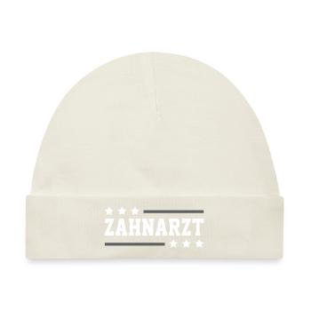 Zahnarzt Beruf - Baby Premium Organic Mütze - Naturweiß - Vorne