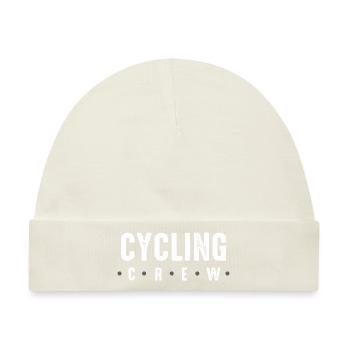Cycling Crew - Baby Premium Organic Mütze - Naturweiß - Vorne