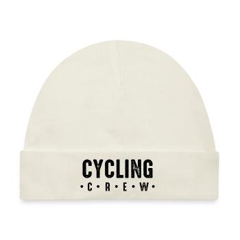 Cycling Crew - Baby Premium Organic Mütze - Naturweiß - Vorne