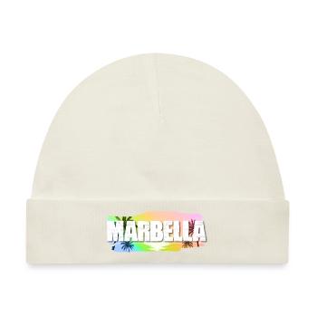 Marbella - Baby Premium Organic Mütze - Naturweiß - Vorne