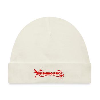Fishing Pro - Baby Premium Organic Mütze - Naturweiß - Vorne