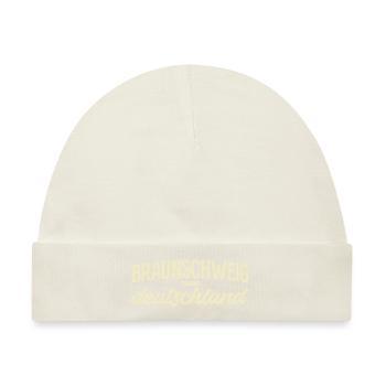Braunschweig Deutschland - Baby Premium Organic Mütze - Naturweiß - Vorne