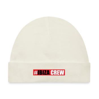 Ibiza Crew - Baby Premium Organic Mütze - Naturweiß - Vorne