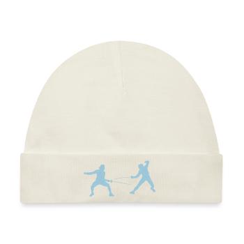 fencing - Baby Premium Organic Mütze - Naturweiß - Vorne