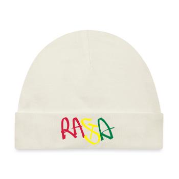 Rasta - Baby Premium Organic Mütze - Naturweiß - Vorne