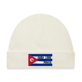 cuba - Baby Premium Organic Mütze - Naturweiß - Vorne