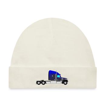 Lkw-Lkw - Baby Premium Organic Mütze - Naturweiß - Vorne