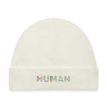 Human/Race - Baby Premium Organic Mütze - Naturweiß - Vorne