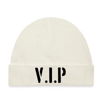 VIP - Baby Premium Organic Mütze - Naturweiß - Vorne