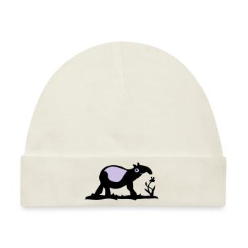 Tapir - Baby Premium Organic Mütze - Naturweiß - Vorne