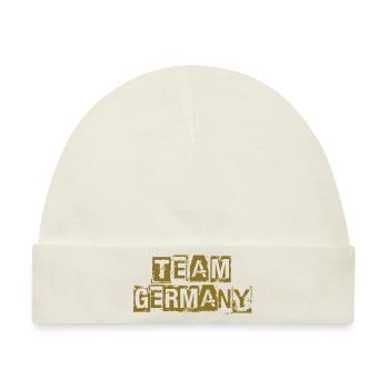 TEAM GERMANY - Baby Premium Organic Mütze - Naturweiß - Vorne