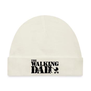 WALKING DAD - Baby Premium Organic Mütze - Naturweiß - Vorne