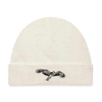 Eleganter fliegender Falke - Baby Premium Organic Mütze - Naturweiß - Vorne
