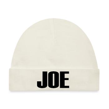 JOE - Baby Premium Organic Mütze - Naturweiß - Vorne