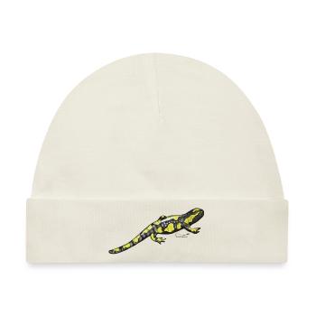 Feuersalamander - Baby Premium Organic Mütze - Naturweiß - Vorne