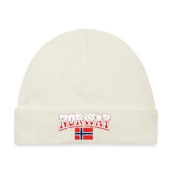 Norwegen - Baby Premium Organic Mütze - Naturweiß - Vorne
