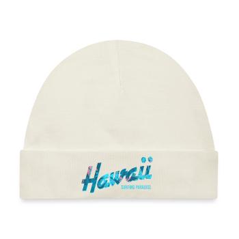 Hawaii Surfing Paradise Tropic - Baby Premium Organic Mütze - Naturweiß - Vorne