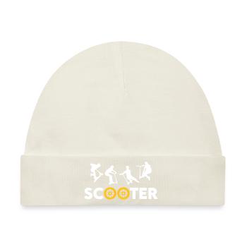 Scooter - Baby Premium Organic Mütze - Naturweiß - Vorne