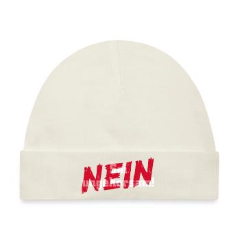 Sei ungehorsam... NEIN !!! - Baby Premium Organic Mütze - Naturweiß - Vorne
