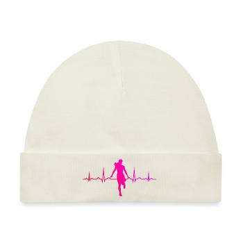 Shuffle Boy Damen Tanz Melbourne Shuffle - Baby Premium Organic Mütze - Naturweiß - Vorne